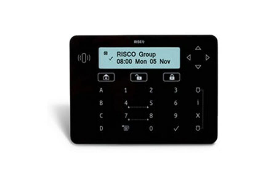 Keypad risico zwart